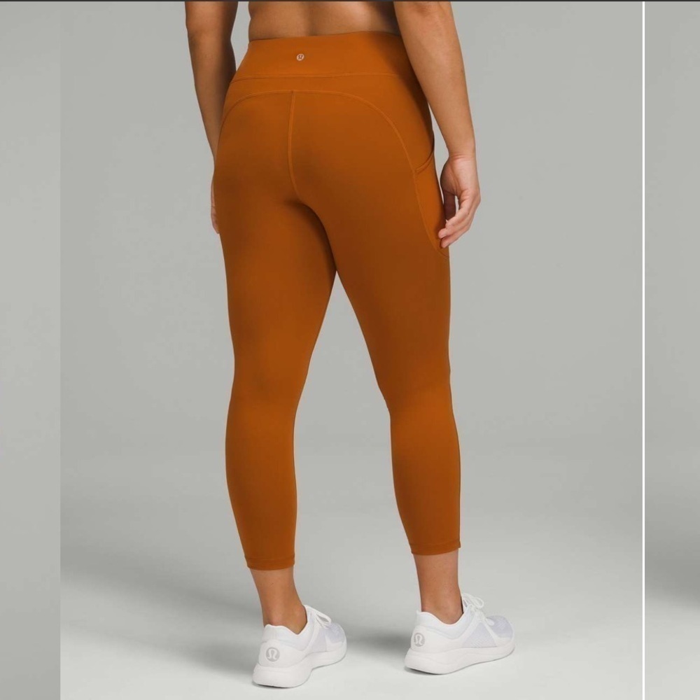 NWOT Lululemon Invigorate High-Rise Tight 25" Women’s Size 6 Butternut  Brown - Picture 2 of 16